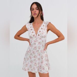 NWT ✨ For Love & Lemons ‘Naima Slip Dress’ Size Small Sold out Size